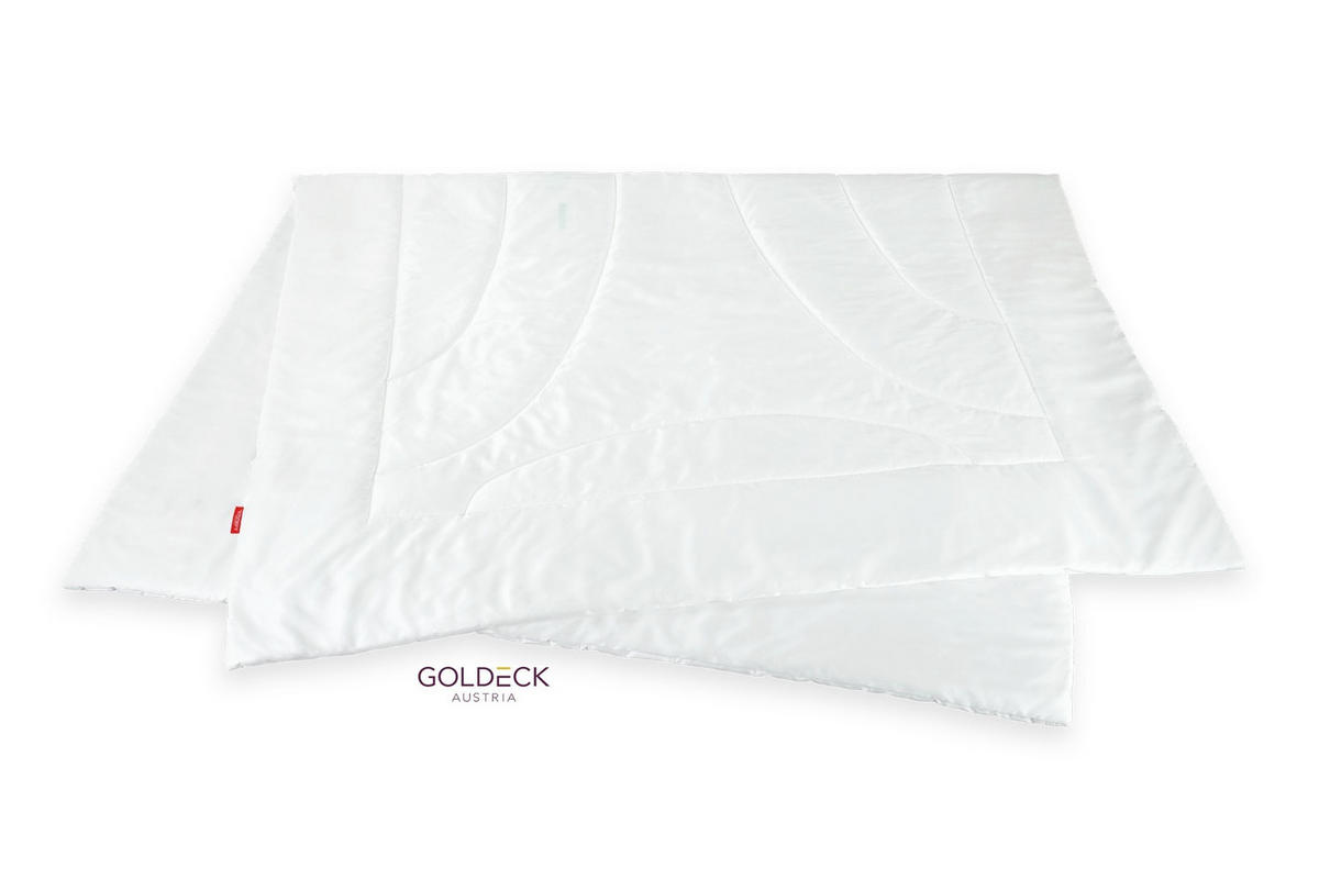 WINTERDECKE 135-140/200 cm  - Champagner, Basics, Naturmaterialien/Kunststoff (135-140/200cm) - Goldeck Austria