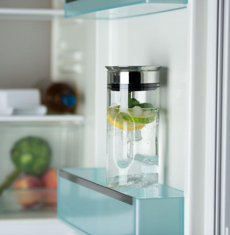 WASSERKARAFFE 1,25 L    - Klar/Edelstahlfarben, Basics, Glas/Kunststoff (1,25l) - WMF