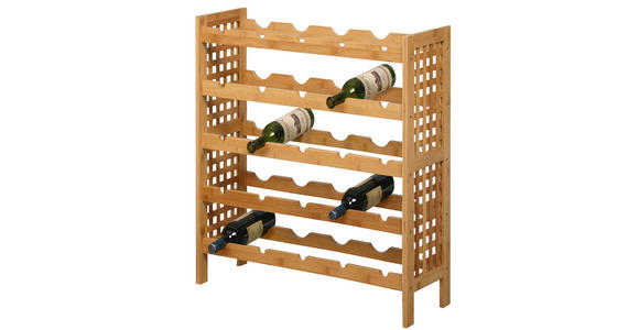 WEINREGAL  - Naturfarben, Basics, Naturmaterialien (63/73/25cm) - Carryhome