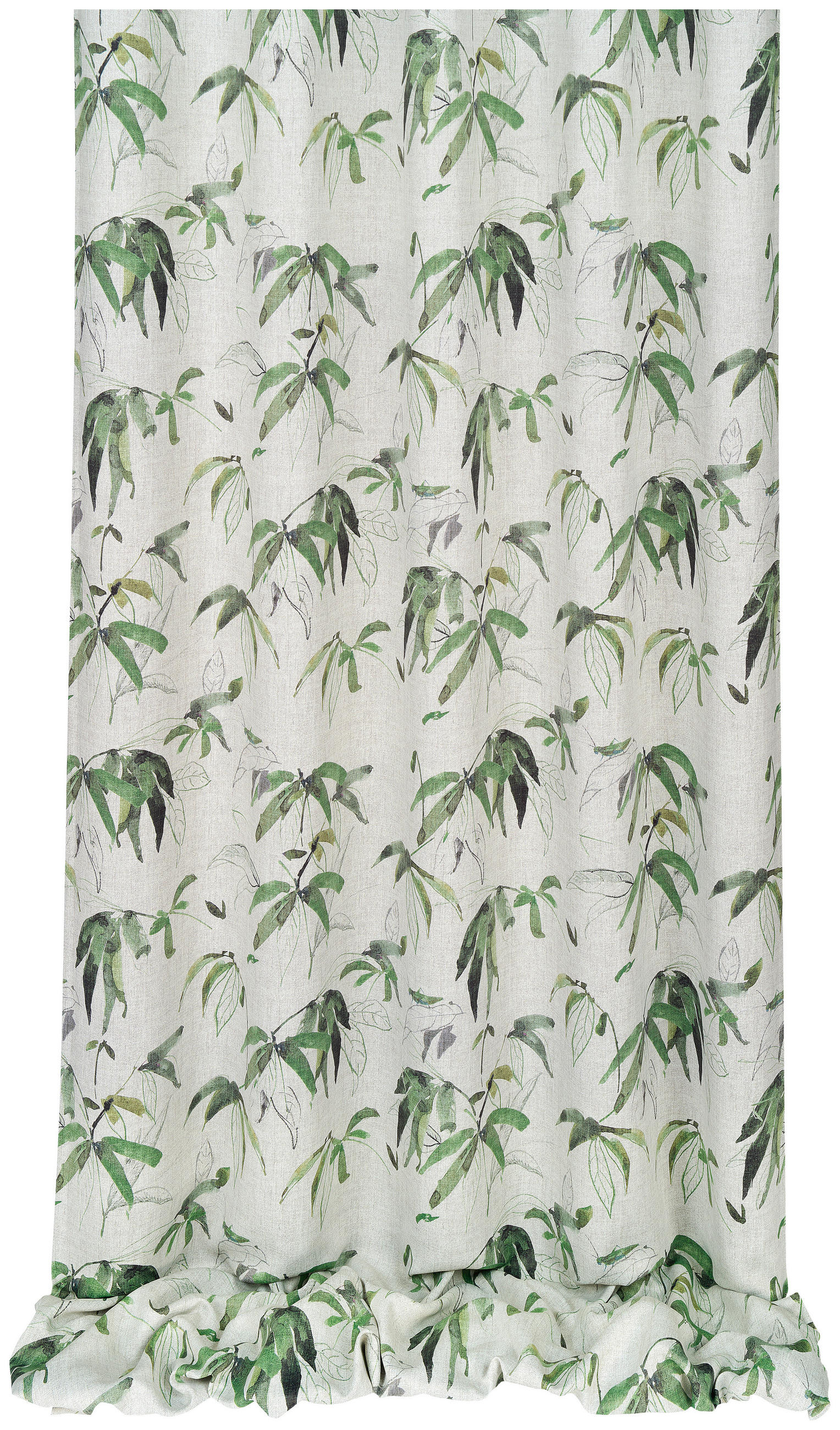 DEKOSTOFF per lfm Verdunkelung  - Grün, KONVENTIONELL, Textil (150cm) - Esposa