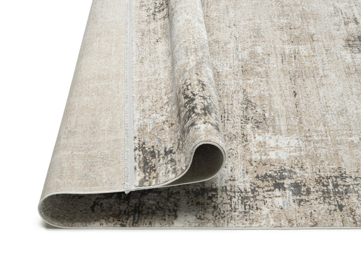 WEBTEPPICH 140/200 cm Modenaro Grau, Beige  - Beige/Grau, Design, Textil (140/200cm) - Dieter Knoll