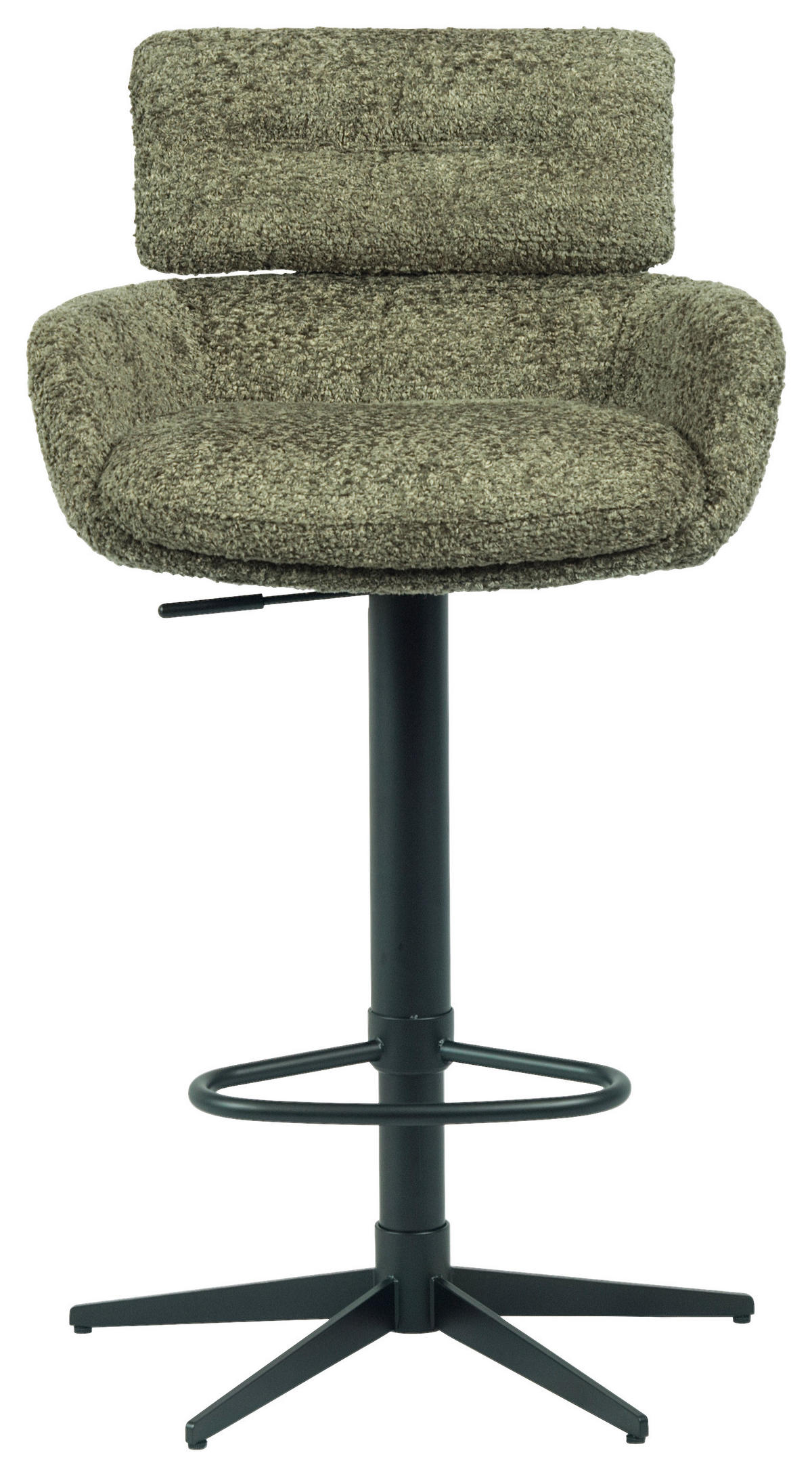 BARPALL i grön, svart  - grön/svart, Design, metall/textil (54/99-116.5/52cm) - Dieter Knoll