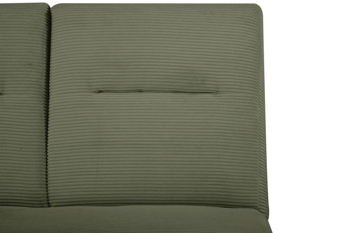 SCHLAFSOFA in Textil Olivgrün  - Olivgrün, Design, Textil (159/88/160cm) - Livetastic