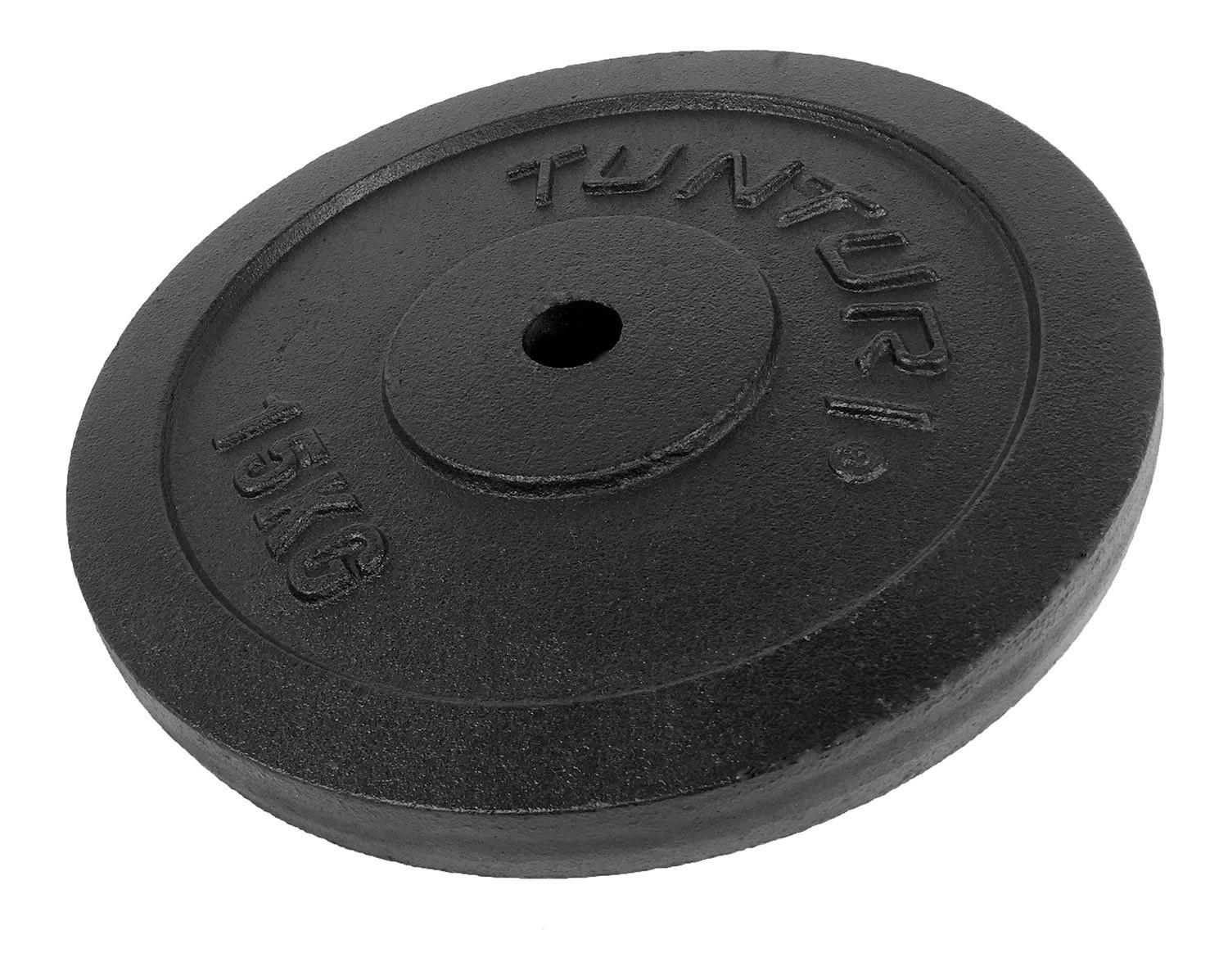 HANTELSCHEIBE  - Schwarz, KONVENTIONELL, Metall (32,4/32,4/3,1cm)