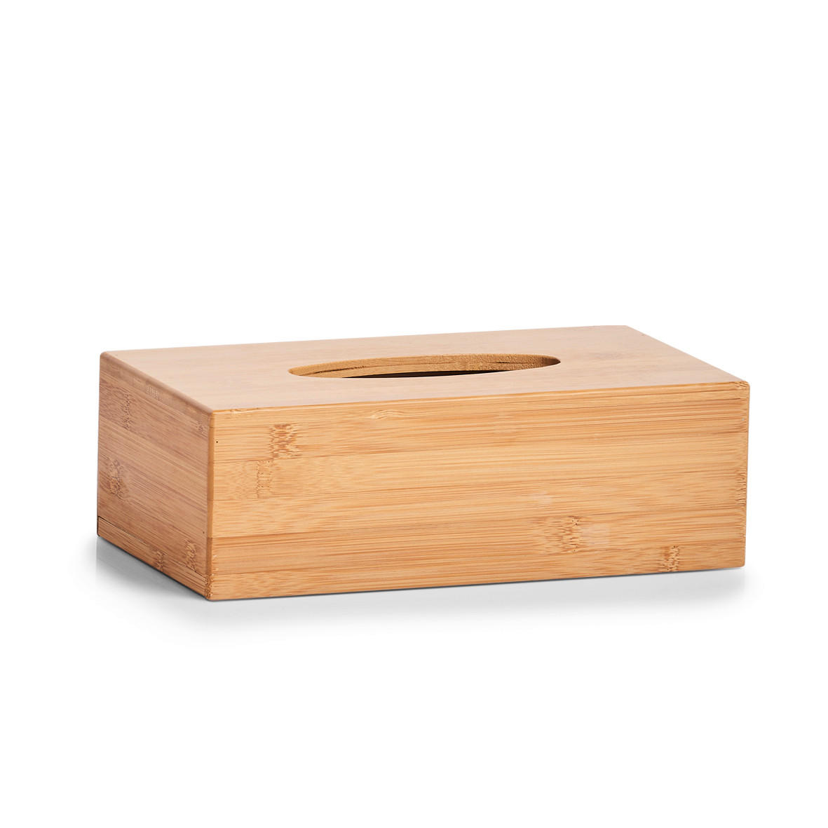 TASCHENTUCHBOX - Naturfarben, Basics, Holz (27,5/15,5/8,5cm) - Zeller Present