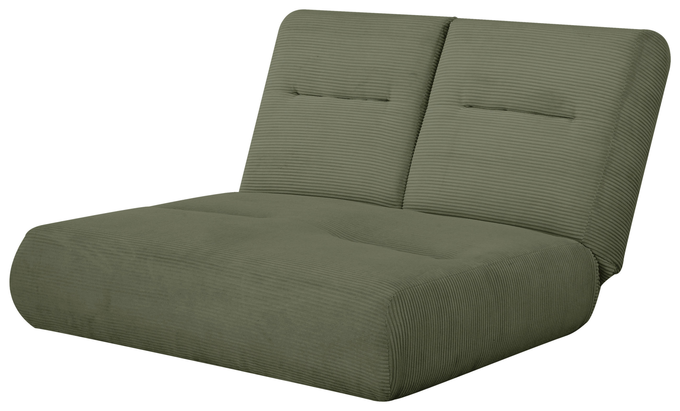 BÄDDSOFFA i manchester olivgrön  - olivgrön, Design, textil (159/88/160cm) - Livetastic