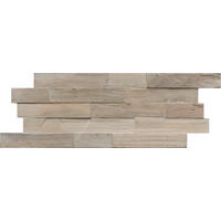 WANDVERKLEIDUNG Teakholz  - Hellbraun, Basics, Holz (50/20/2cm)