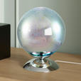 TISCHLEUCHTE Galaxy 20/25 cm  - Chromfarben, LIFESTYLE, Glas/Metall (20/25cm) - Novel