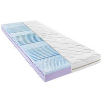 JUGENDMATRATZE 90/200 cm, Höhe ca. 16 cm  - Weiß, Basics, Textil (90/200cm) - Sleeptex