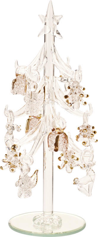 BOŽIĆNI BOR DEKORATIVNI - višebojno, Basics, staklo (10/20cm) - Villeroy & Boch