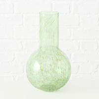 VASE 31,5 cm  - Hellgrün, Basics, Glas (18/31,5cm) - Boltze Home