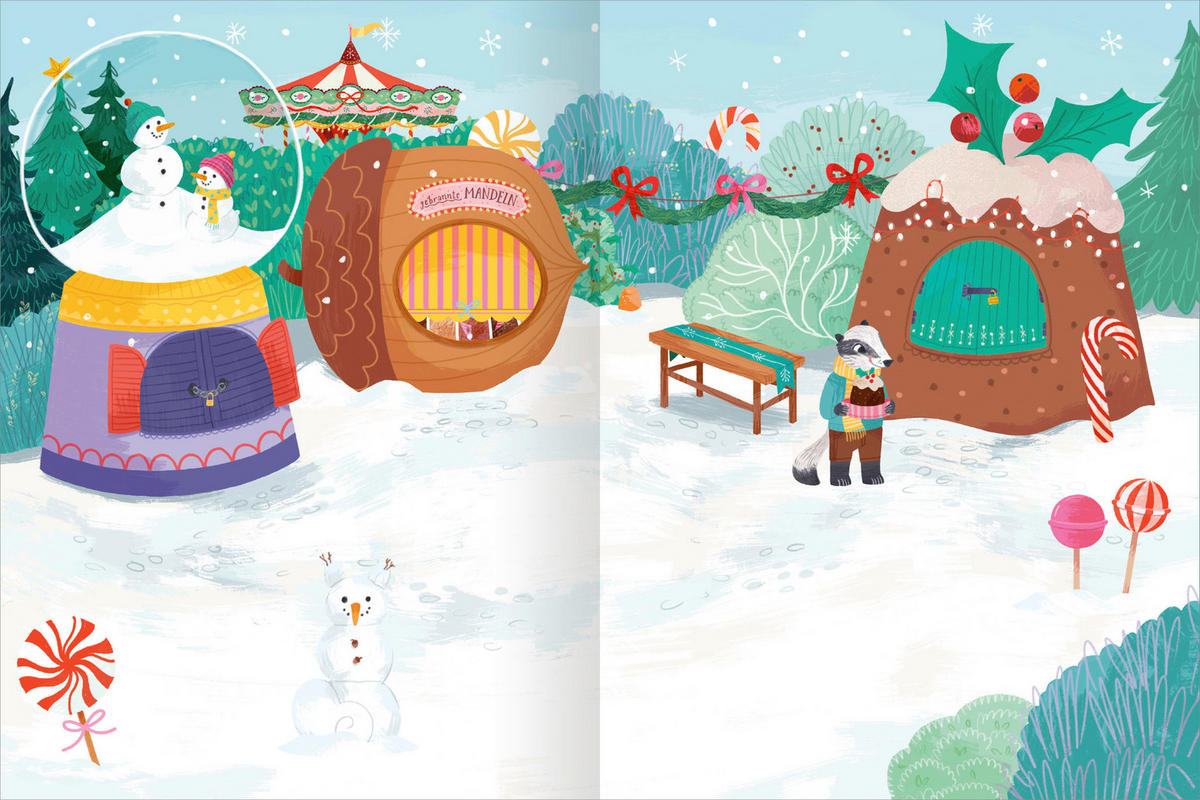 BUCH Mein Lieblings-Stickerbuch – Winterzeit  - Multicolor, Basics, Papier (17,5/17,5/0,4cm)