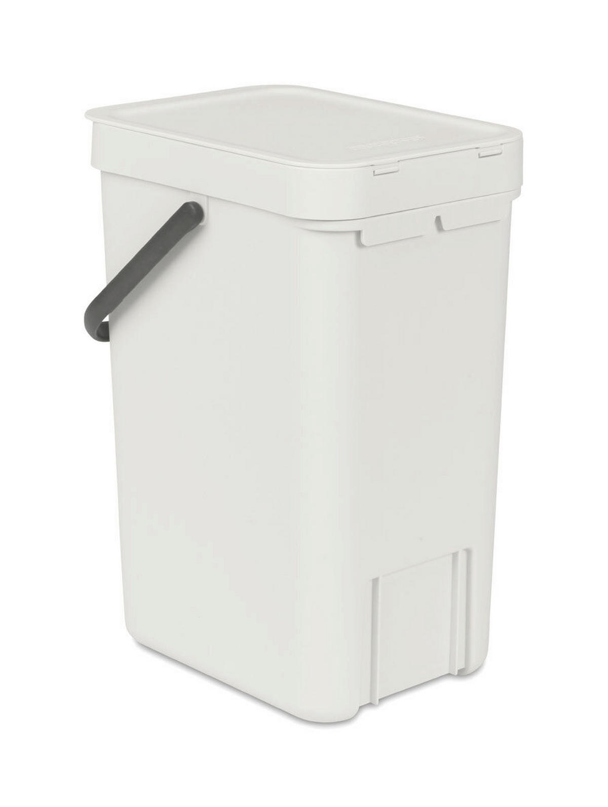 KOŠ ZA SMETI - svetlo siva, Basics, umetna masa (20/35.1/24.9cm) - Brabantia