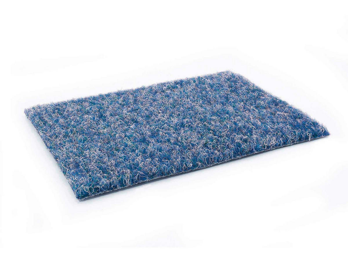 RASENTEPPICH - Blau, Basics, Textil (133/1100cm)
