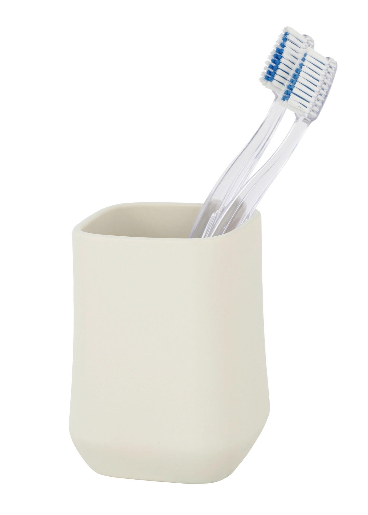 ZAHNPUTZBECHER ADINE  - Ecru, KONVENTIONELL, Keramik (7,5/10,5/7,5cm) - Schöner Wohnen