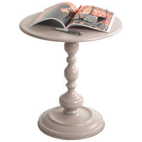 BEISTELLTISCH Kaschmir rund  - Kaschmir, Trend, Metall (42/46cm)