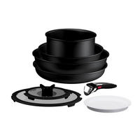 SET LONACA ZA KUHANJE 8/1  Excellence plus Ingenio  - crna, Basics, metal - Tefal