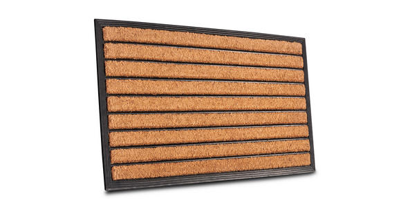 KOKOSMATTE 45/75 cm Mix Mats - Hellbraun/Schwarz, Basics, Naturmaterialien/Kunststoff (45/75cm) - Esposa