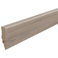 SOCKELLEISTE, Eiche grau Grau  - Grau, KONVENTIONELL, Holzwerkstoff (240/1.4/5.8cm) - Egger Holzwerkstoffe