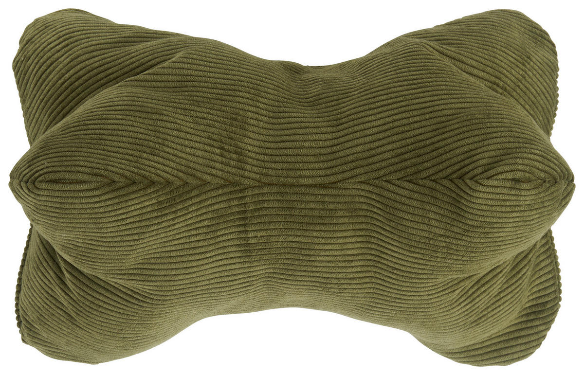 ZIERKISSEN    - Grün, Basics, Textil (24/24/40cm) - Novel