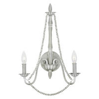 WANDLEUCHTE Elstead Maryville 35,6/16,8/53,3 cm   - Hellgrau, KONVENTIONELL, Holz/Metall (35,6/16,8/53,3cm) - Elstead Lighting