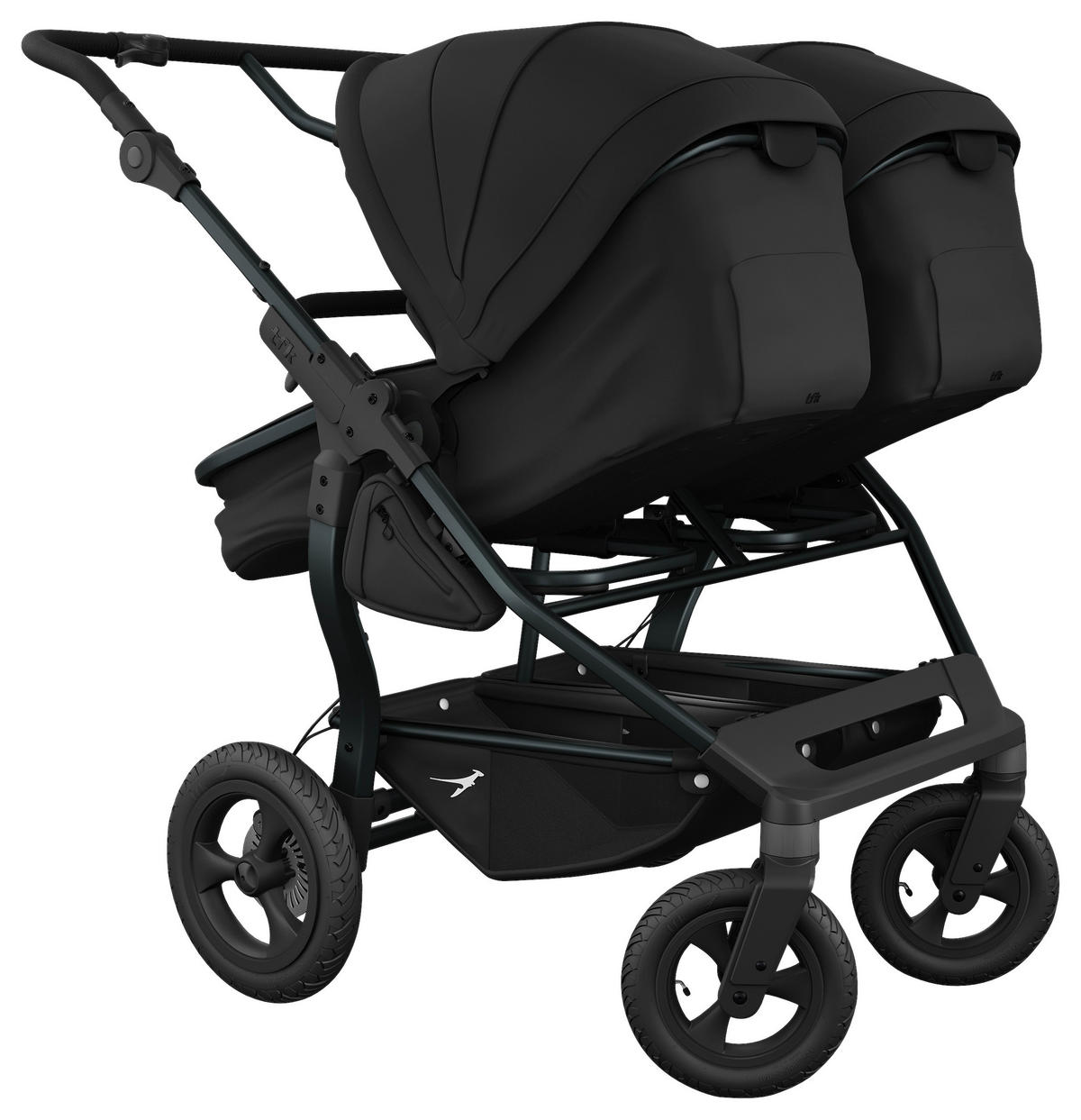 ZWILLINGSWAGEN  - Anthrazit, Basics, Metall (78,5/110/108cm) - TFK