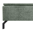 BOXSPRINGBETT 140/200 cm  in Mintgrün  - Schwarz/Mintgrün, Design, Textil/Metall (140/200cm) - Esposa
