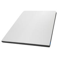 TOPPER Eazzzy Topper Classic 120/200 cm Höhe ca. 7 cm  - Hellgrau, Basics, Textil (120/200cm) - Genius