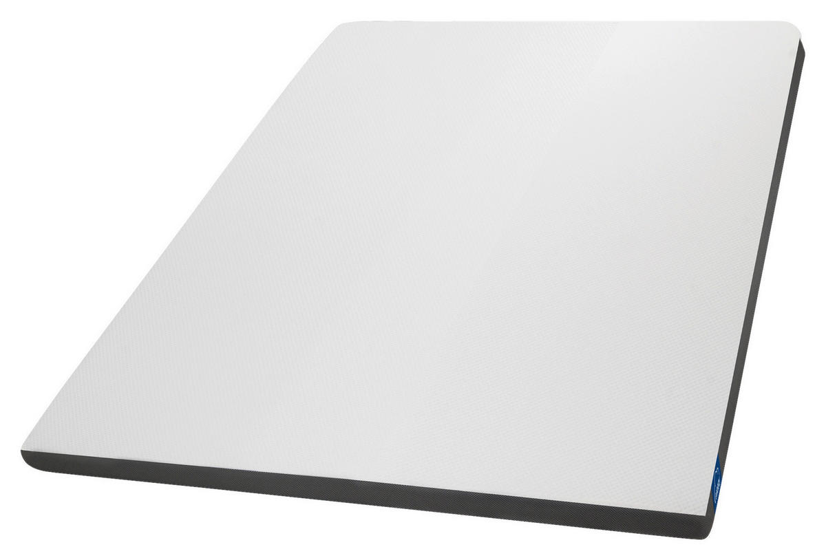 TOPPER Eazzzy Topper Classic 120/200 cm Höhe ca. 7 cm  - Hellgrau, Basics, Textil (120/200cm) - Genius