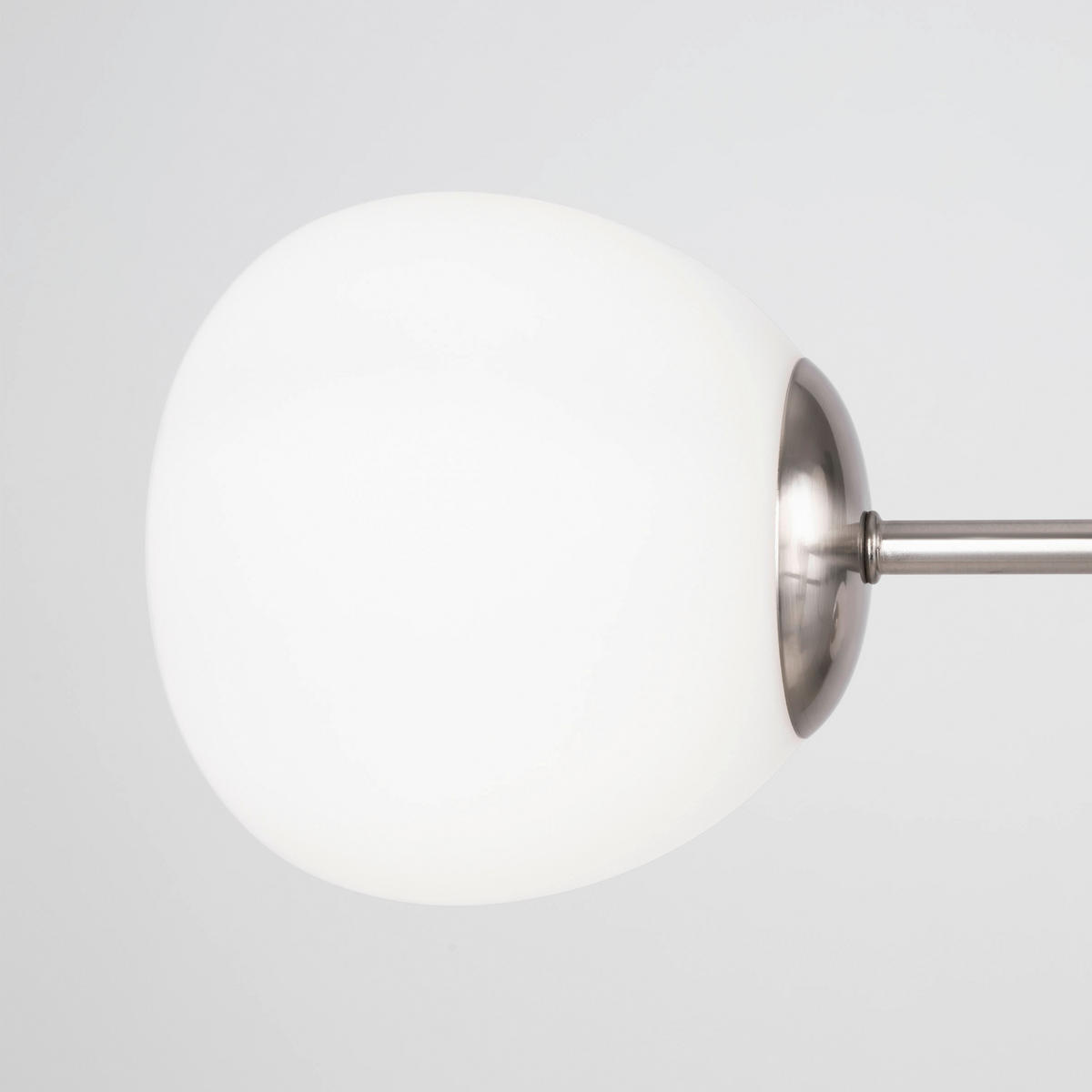 TAKKRONA 96/57/26,5 cm  - nickelfärgad, Trend, metall/glas (96/57/26,5cm) - MAYTONI