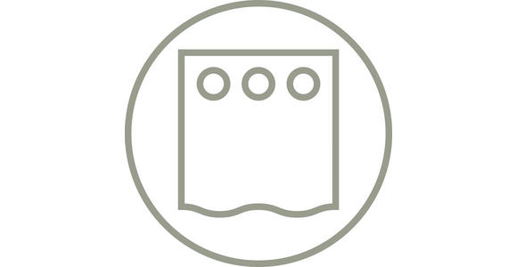 ÖSENVORHANG blickdicht  - Anthrazit, Basics, Textil (135/245cm) - Esposa