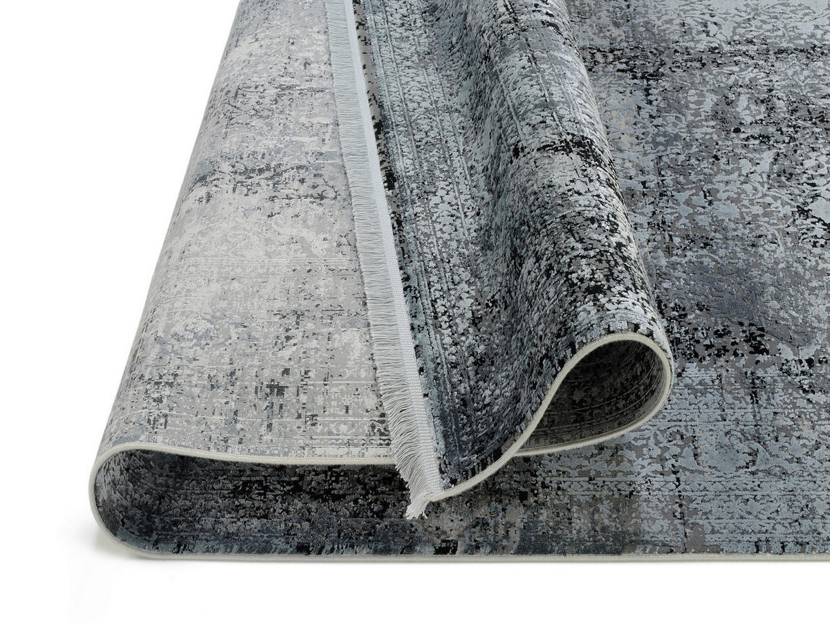 VINTAGE-TEPPICH 240/340 cm Grau  - Grau, Design, Textil (240/340cm) - Dieter Knoll