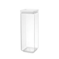 DÓZA NA POTRAVINY  - priehľadné/svetlosivá, Design, plast (11/29.5/11cm) - Brabantia