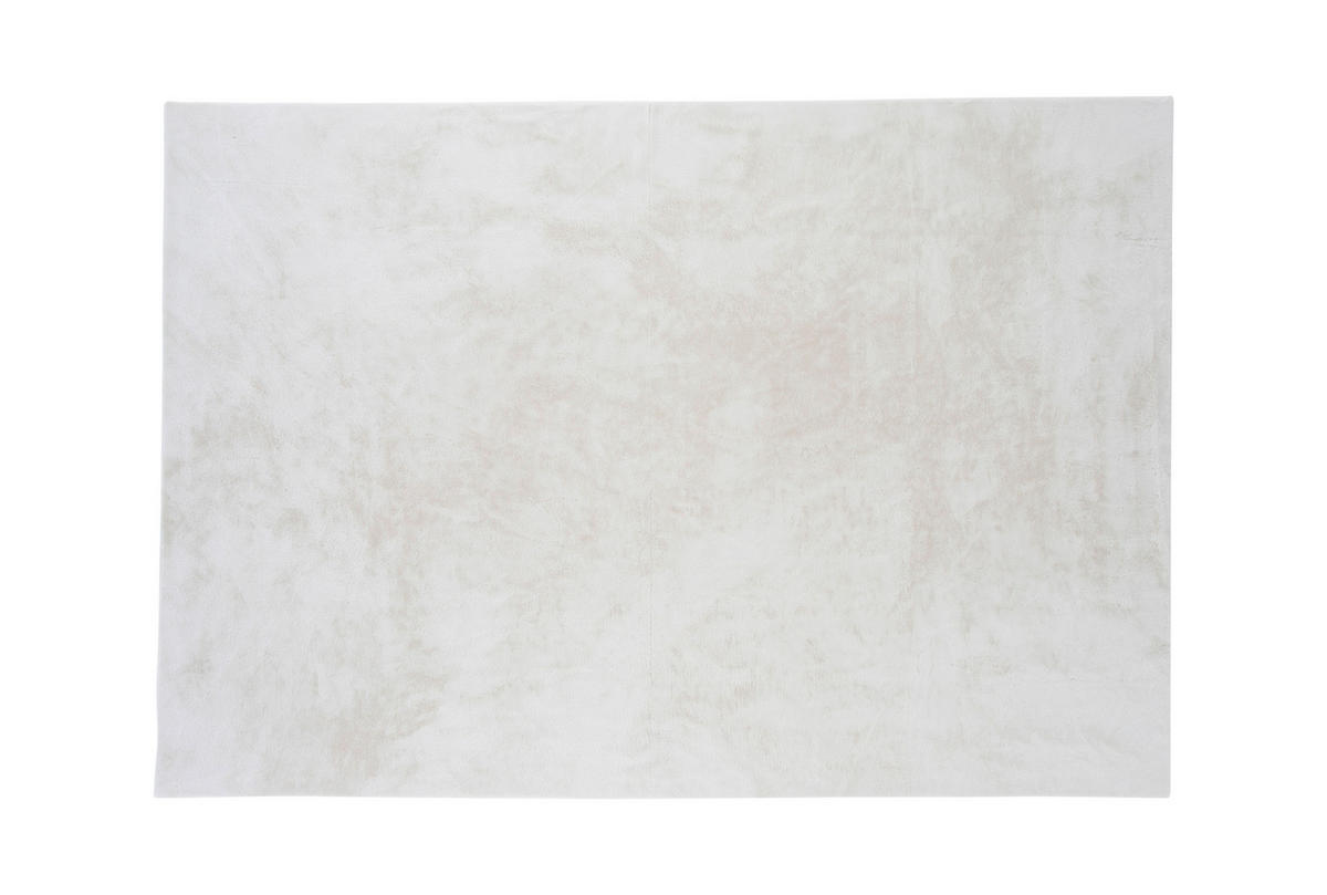 HOCHFLORTEPPICH 160/230 cm Weiß  - Weiß, LIFESTYLE, Textil (160/230cm) - P & B