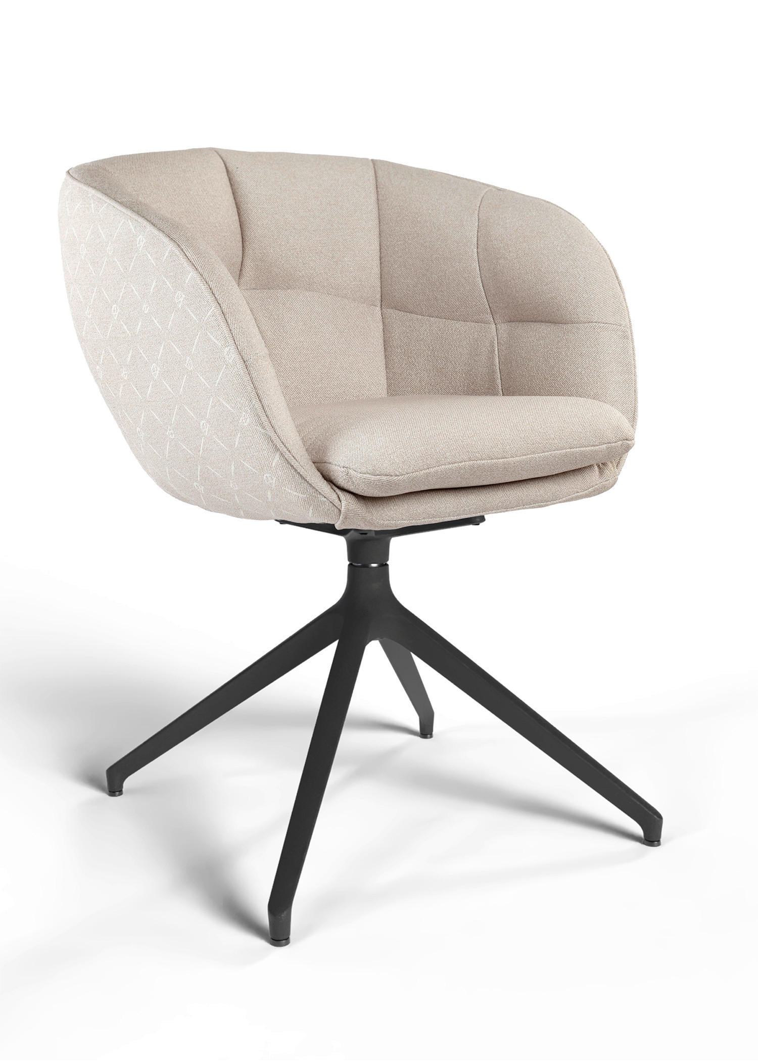 Dieter Knoll Armlehnstuhl Sand 62x81x63 cm