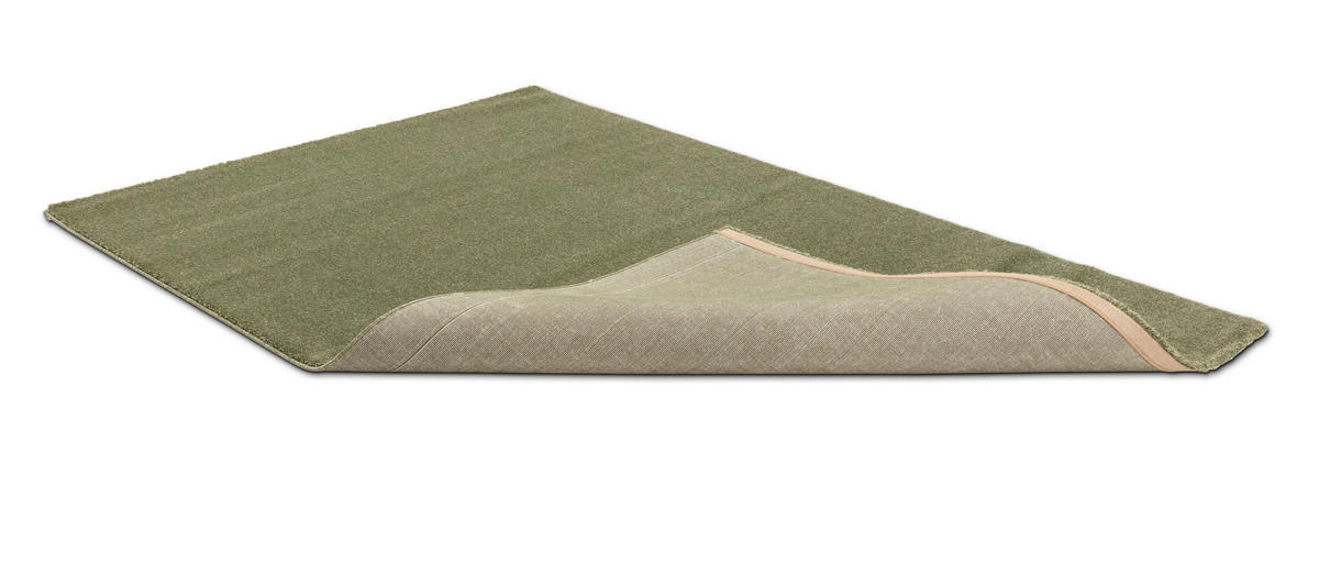 WEBTEPPICH 80/150 cm Pure Grün rechteckig  - Grün, Basics, Textil (80/150cm) - Schöner Wohnen