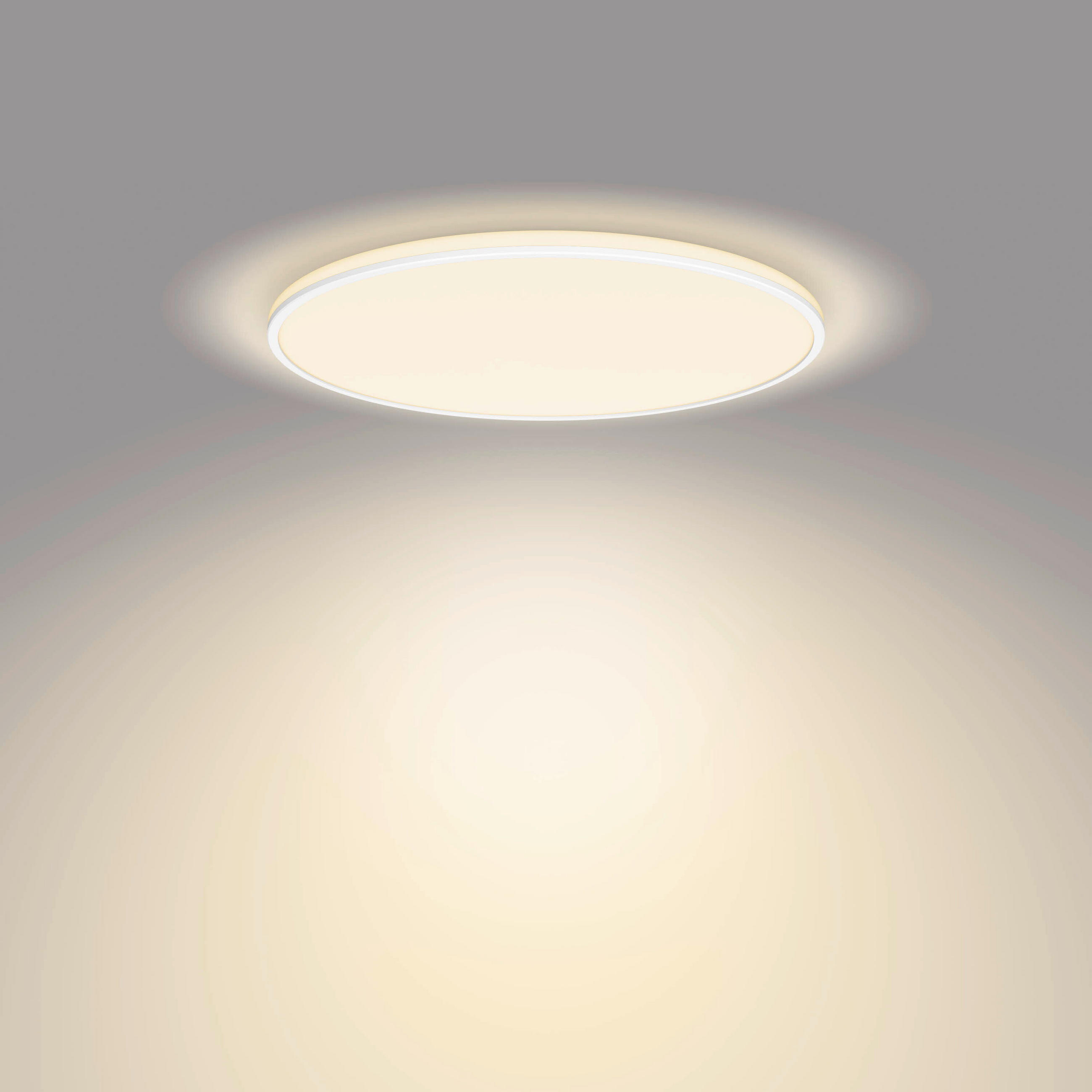 LED-DECKENLEUCHTE Ozziet 5,5/50/5,5 cm   - Weiß, Basics, Metall (5,5/50/5,5cm)