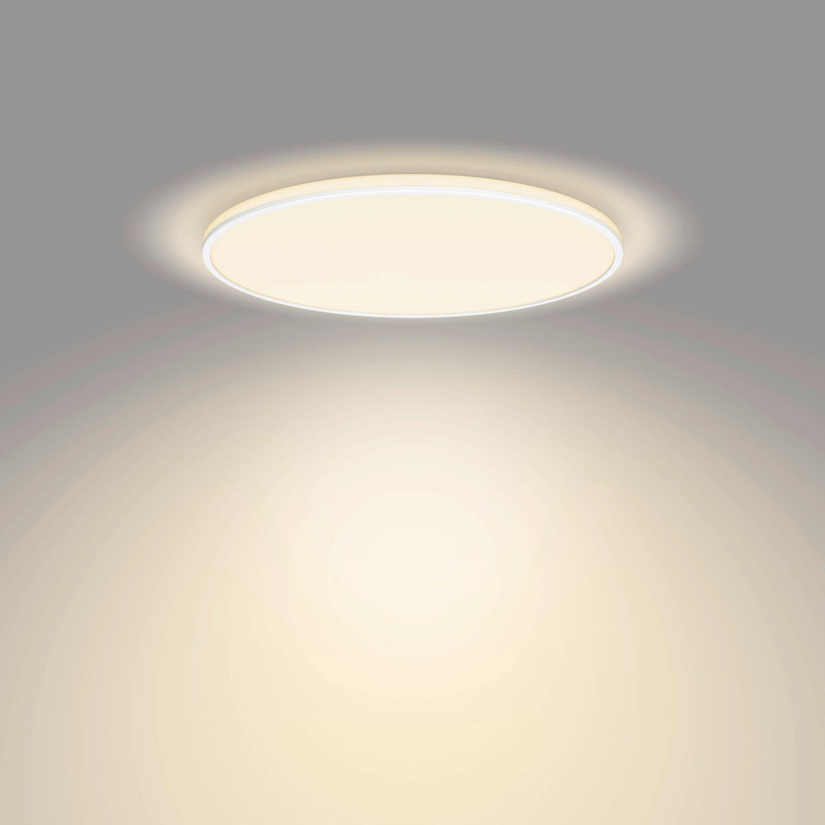 LED-DECKENLEUCHTE Ozziet 5,5/50/5,5 cm   - Weiß, Basics, Metall (5,5/50/5,5cm) - Philips