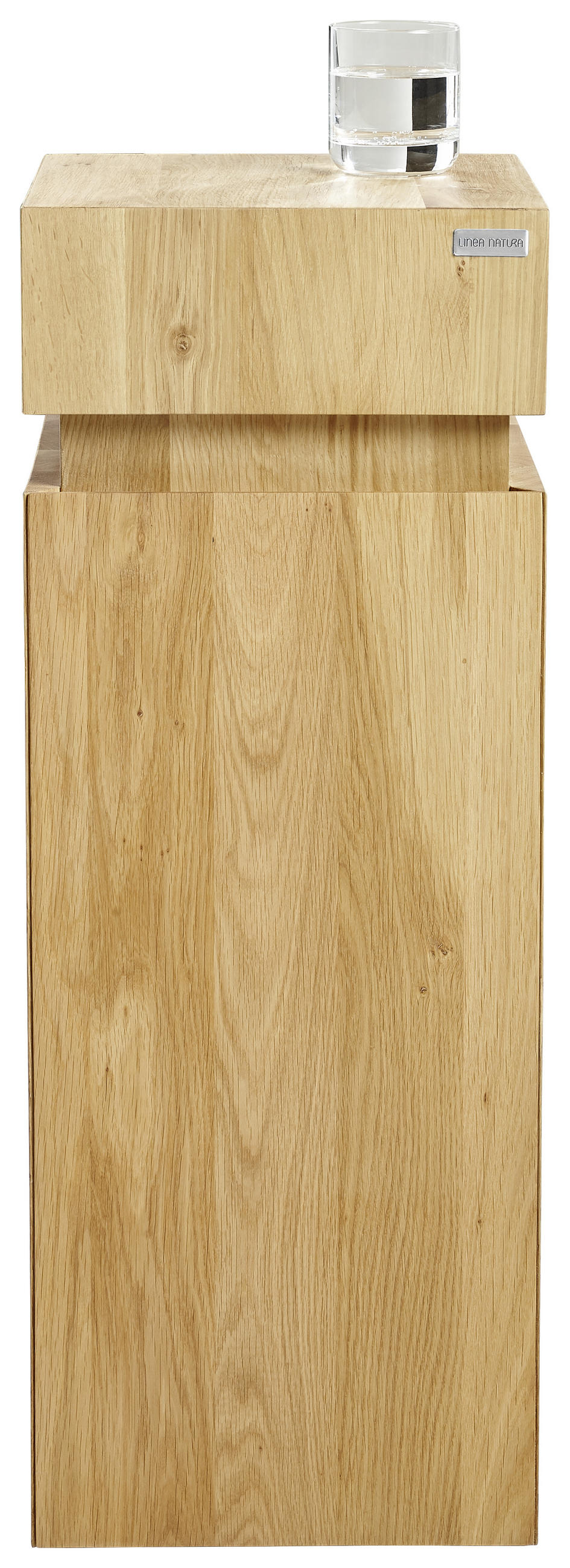 BEISTELLTISCH in Holz 30/30/80 cm  - Eichefarben, Modern, Holz (30/30/80cm) - Linea Natura
