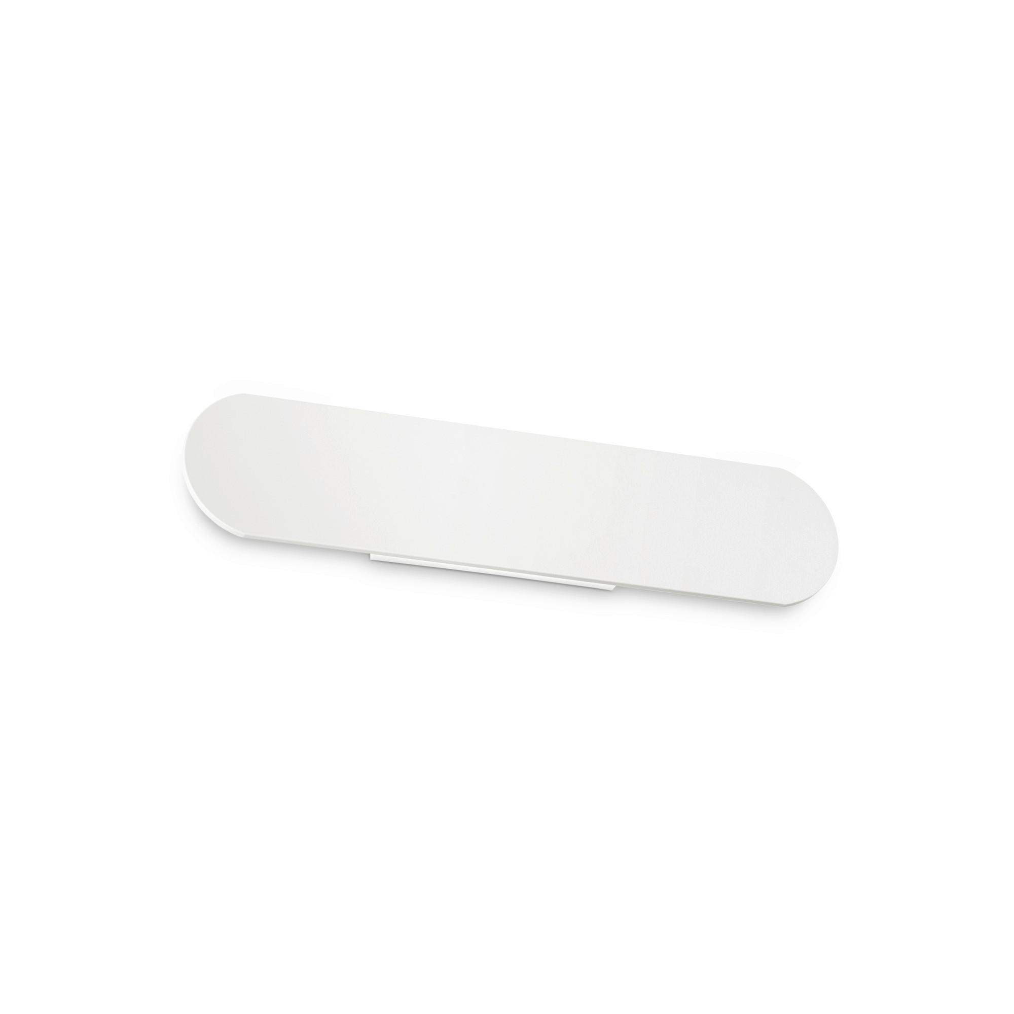 LED-WANDLEUCHTE Echo Bianco 40/9/5 cm   - Weiß, Design, Metall (40/9/5cm)