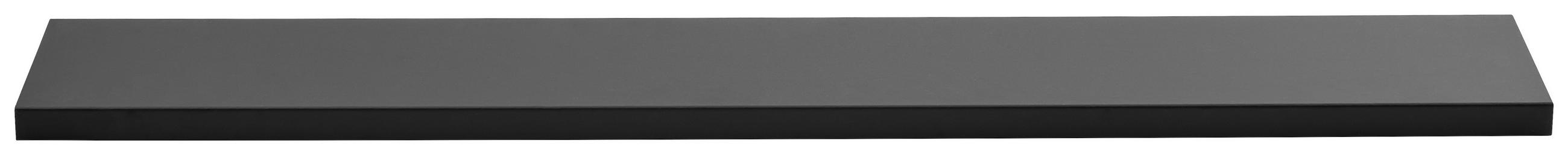 WANDBOARD in 80/1,8/15 cm Schwarz  - Schwarz, KONVENTIONELL, Holzwerkstoff (80/1,8/15cm) - Xora