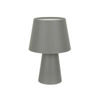 BORDSLAMPA Harris 23/35,5/23 cm   - grå, Design (23/35,5/23cm)