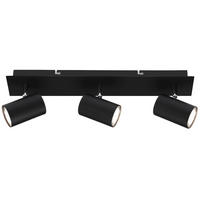 LED-STRAHLER Isil A 45/8/12,3 cm   - Schwarz, Basics, Metall (45/8/12,3cm) - Briloner