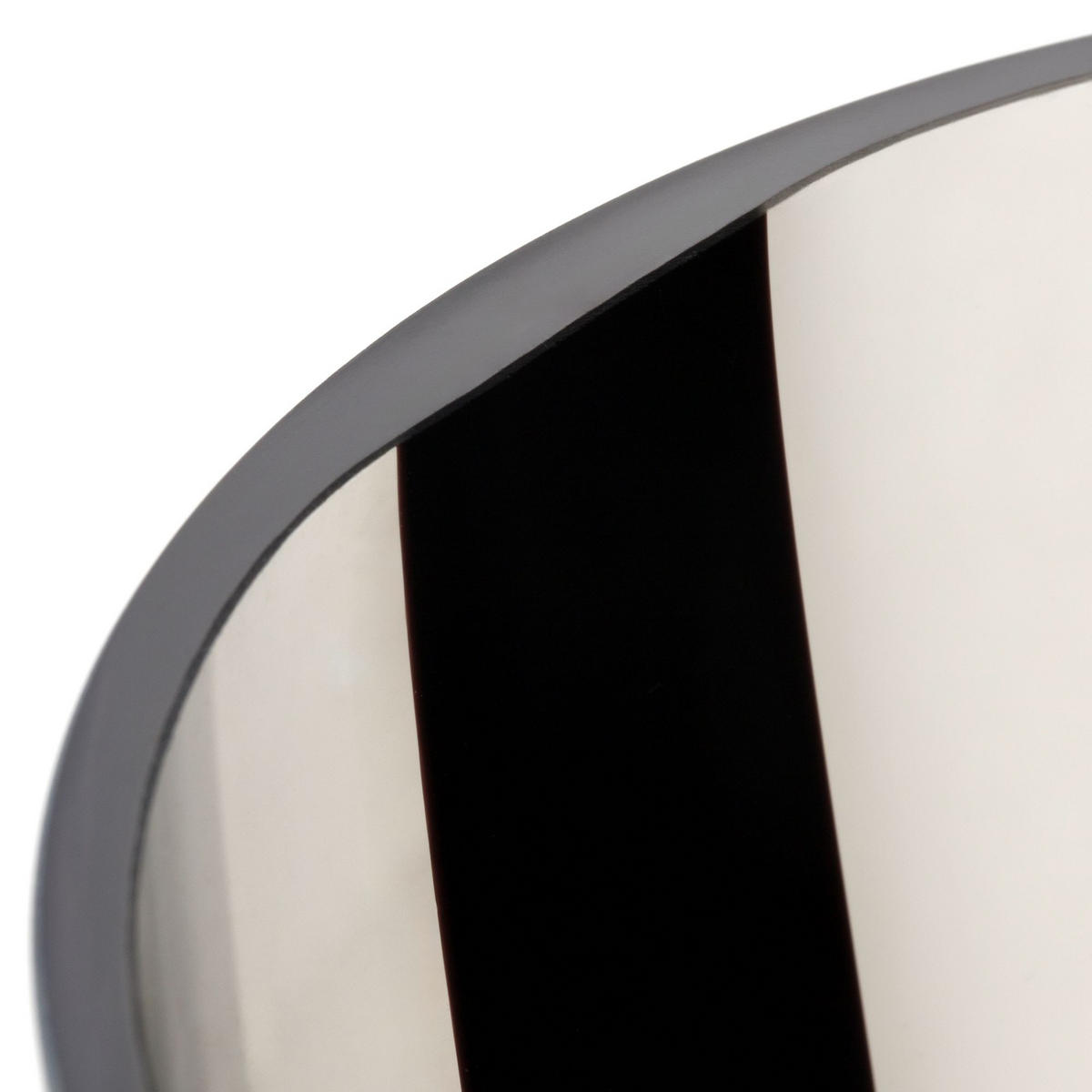 SCHALE ALVEO   - Klar/Schwarz, Design, Glas (21/11/21cm) - Leonardo
