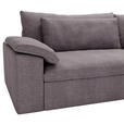 ECKSOFA  in Webstoff Grau, Lila  306/198 cm  - Lila/Schwarz, MODERN, Kunststoff/Textil (306/198cm) - Carryhome