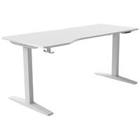 SCHREIBTISCH  in Weiß  - Weiß, MODERN, Holzwerkstoff/Kunststoff (160/71/116/75cm) - MID.YOU