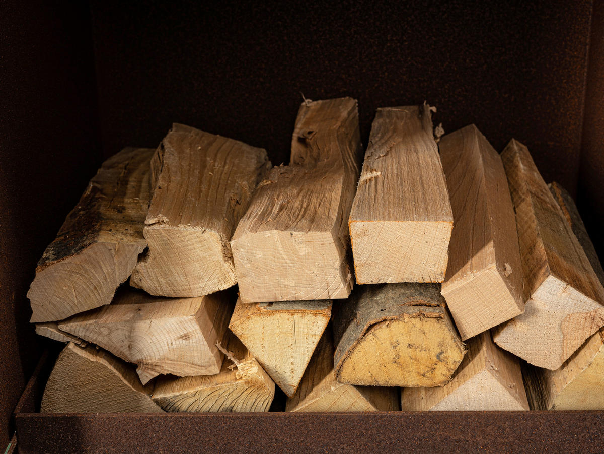 HOLZKOHLEGRILL - Rostfarben, Design, Metall (51/45/125cm) - Nouvel
