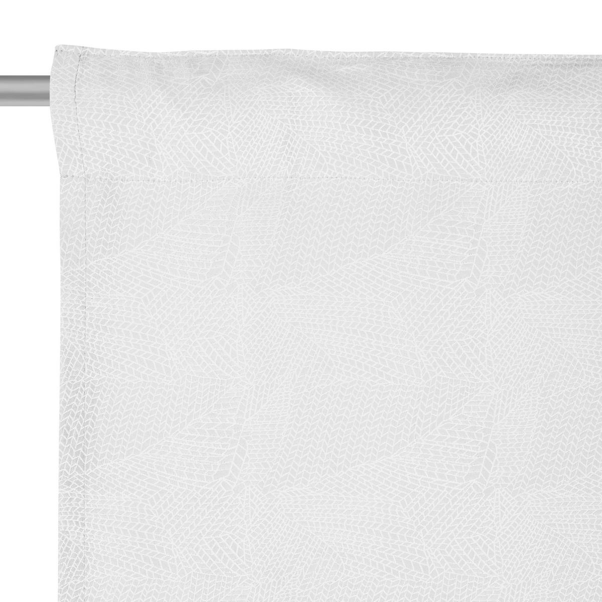 GOTOVA ZAVESA bela - bela, Konvencionalno, tekstil (140/245cm) - Esposa