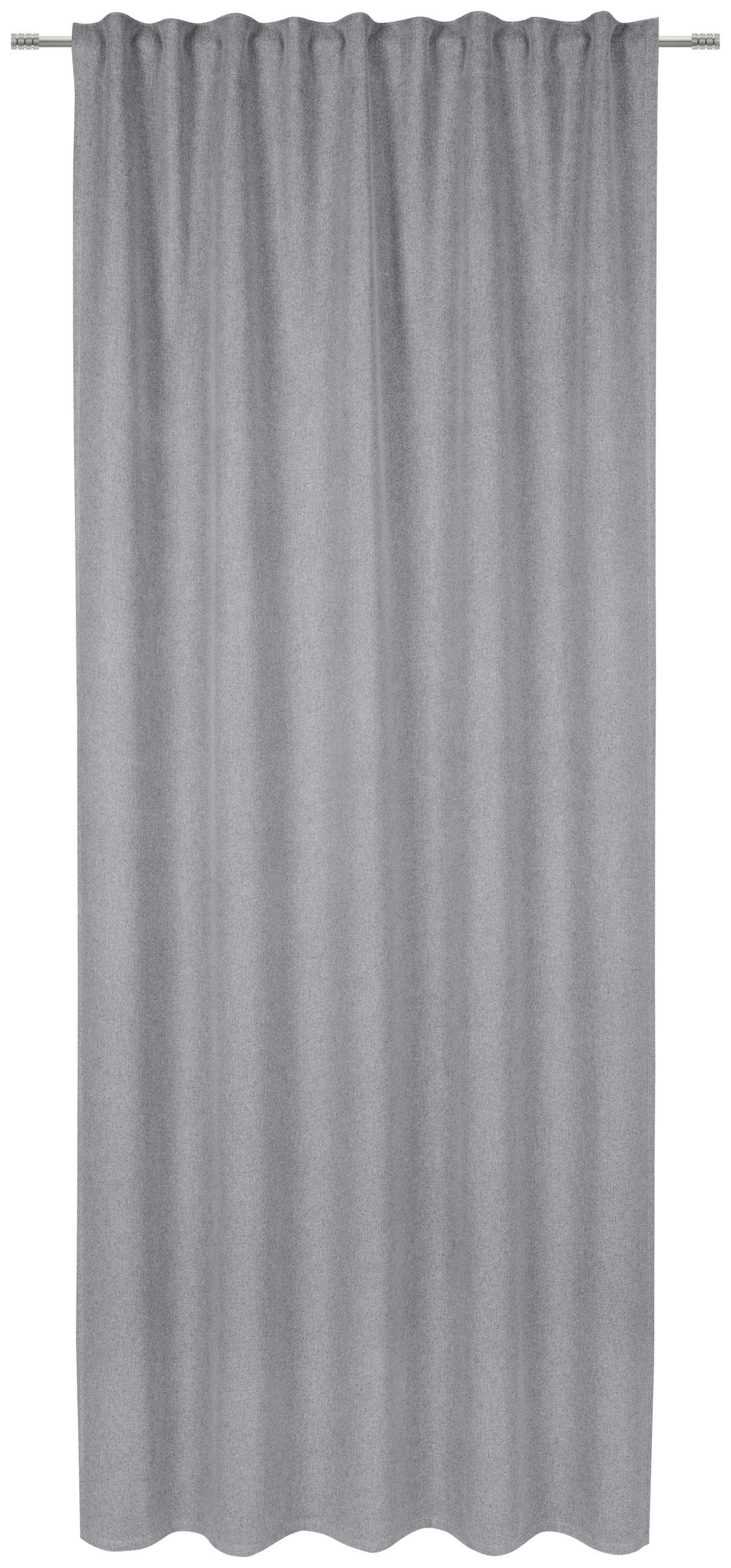 SÖTÉTÍTŐFÜGGÖNY blackout (fényzáró)  - szürke, Basics, textil (135/245cm) - Esposa