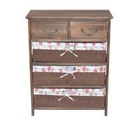 KOMMODE , , 2 Schublade(n)  - Braun, KONVENTIONELL, Holz/Papier (30/60/76cm) - MID.YOU